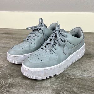 Grey Air Force Ones